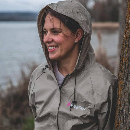 FROGG TOGGS Women's Ultra-Lite2 Waterproof Breathable Protective Rain Suit, Carbon, XX-Large