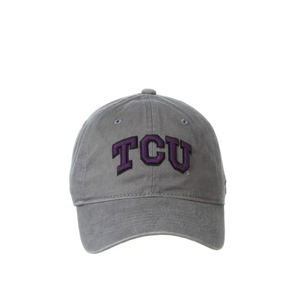 ZHATS NCAA TCU Horned Frogs Mens Adjustable Scholarship Hat Charcoal, TCU Horned Frogs Charcoal, Adjustable
