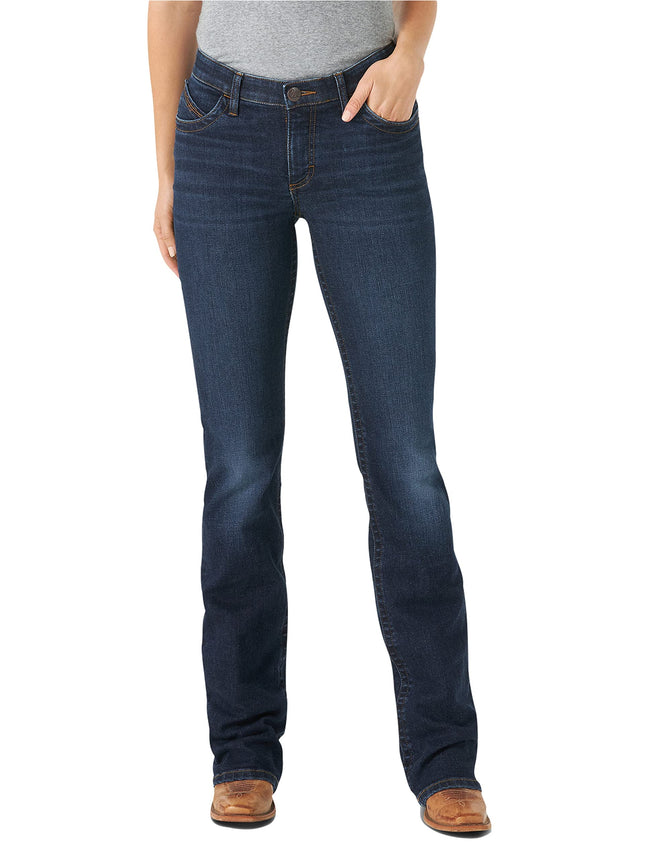 Wrangler Women's Willow Mid Rise Boot Cut Ultimate