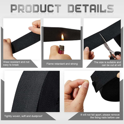 Hanaive 26 Ft Nylon Hydraulic Hose Protector Sleeve Cover,3/8 Inch Id