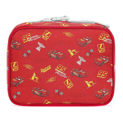 Simple Modern Disney Kids Lunch Box for School | Reusable Insulated Lunch Bag for Toddler, Girl, and Boy | Meal Containers with Exterior & Interior Pockets | Hadley Collection | Cars Lightning Speed