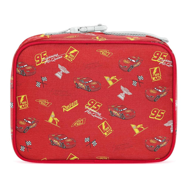 Simple Modern Disney Kids Lunch Box for School | Reusable Insulated Lunch Bag for Toddler, Girl, and Boy | Meal Containers with Exterior & Interior Pockets | Hadley Collection | Cars Lightning Speed