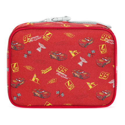 Simple Modern Disney Kids Lunch Box for School | Reusable Insulated Lunch Bag for Toddler, Girl, and Boy | Meal Containers with Exterior & Interior Pockets | Hadley Collection | Cars Lightning Speed