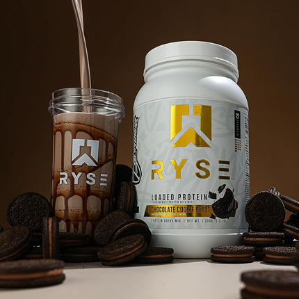 Ryse Loaded Protein Drink Mix 907 g, Choc Cookie Blast
