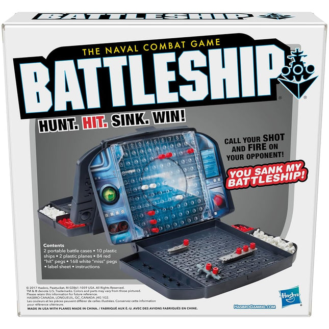 Battleship With Planes Strategy Board Game For Ages 7 and Up (Amazon Exclusive)