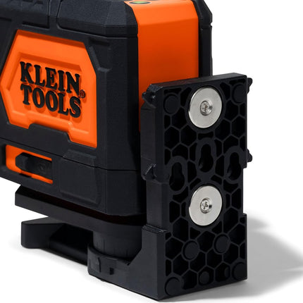 Klein Tools 93PLL Self-Leveling Laser Level with Bright Green 3x360-Degree Planes, Rechargeable Battery, Magnetic Mount