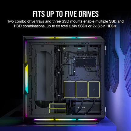 Amazon Corsair iCUE 5000T RGB, Black