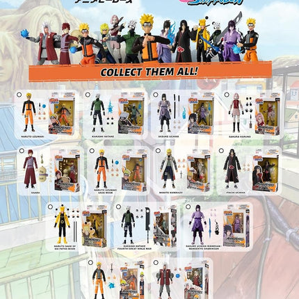 Anime Heroes Bandai America Naruto Sage Mode Naruto 6.5 Action Figure
