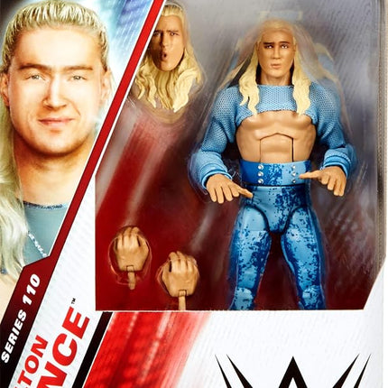 Mattel WWE Elite Action Figure & Accessories, Series #110 Elton Prince 6-inch Collectible with 25 Articulation Points & Swappable Hands