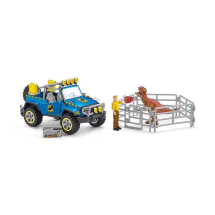 Schleich Dinosaurs - 36Pc Off-Road Vehicle With Dino Outpost | 41464