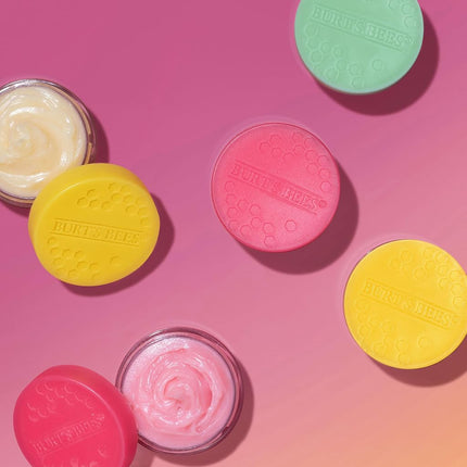 Burt's Bees Back to School Gifts, 5 Dorm Products for College Students, 3 Lip Mask Set Overnight Intensive Treatment Revives for All Day Hydration, Passion Fruit & Chamomile, Sweet Mint, Lemon Sorbet