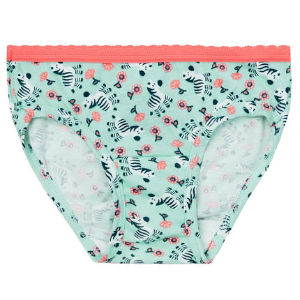Fruit of the Loom Girls' Cotton Hipster (12-Pack Bundle) Underwear, Assorted, 4-5 Years (Pack of 12)