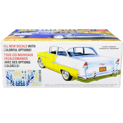 AMT 1/25 Scale 1955 1955 Chevrolet Bel Air Sedan Plastic Model Kit