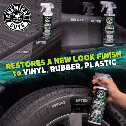 Chemical Guys HydroShield Vinyl, Rubber, Plastic Ceramic Shine Coating (16 oz)