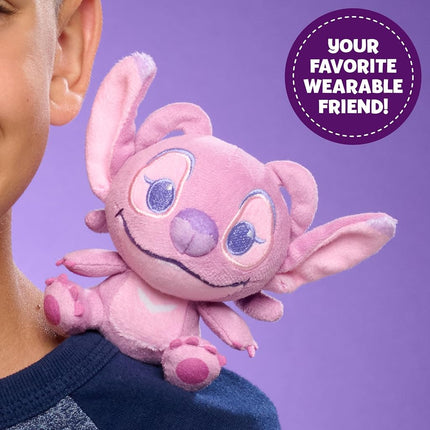 Disney Angel Perch'd Wearable Plush Shoulder Friend, 4-inch Plush
