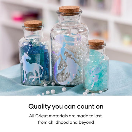 Cricut Permanent Holographic Vinyl, Mythical Pack, 30.5 cm x 30.5 cm (12 in x 12 in), 10 pcs