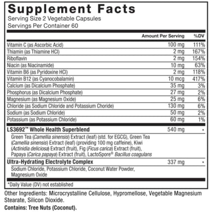 Force Factor ProbioSlim Weight Loss Essentials, Daily Digestive Health and Weight Loss Probiotics for Women and Men, with Electrolytes and 11 Essential Nutrients, 120 Count