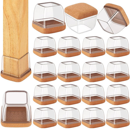 Jeaoouu 16-Pcs Extra Large Square Silicone Chair L