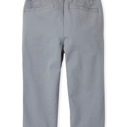 The Children's Place Baby-Boys and Toddler Stretch Chino Pants, Fin Gray, 5T