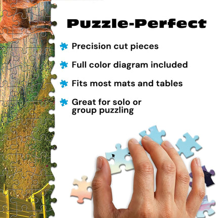 Buffalo Games – 1000 Piece David Maclean My Ocean Hideaway Jigsaw Puzzle Colorful Puzzle for Adults – Precision-Cut Pieces, Beautiful Artwork, and Hours of Relaxing Fun