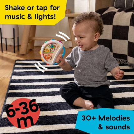 Baby Einstein + Hape Tap & Shake Magic Touch Tambourine, Ages 6 Months and Up
