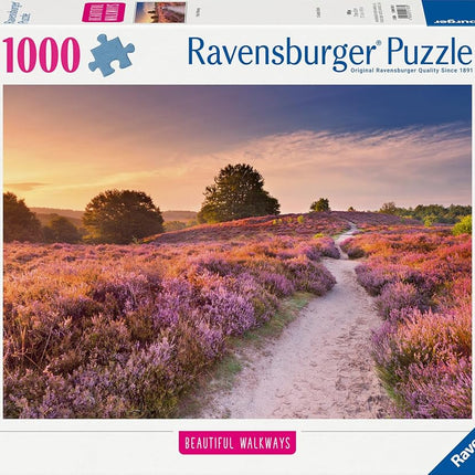 Ravensburger 1000 Teile - Traumpfad in Rosa: Beautiful Walkways