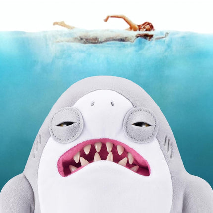Fuggler JAWS Funny Ugly Monster Plush 9" by ZURU – Officially Licensed Movie Collectible Soft Toy – Funny for Dad, Novelty Gift for Him, Movie Fan Gag Gift, Quirky Desk Plush