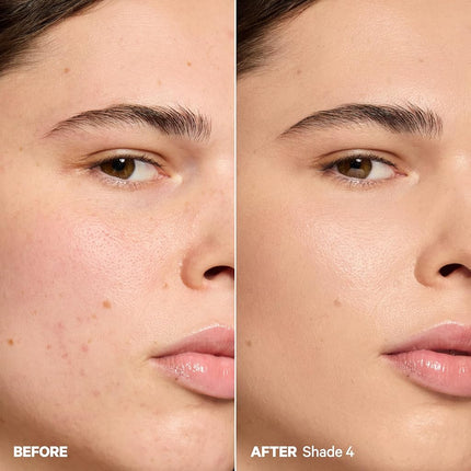Milk Makeup Hydro Grip Hydrating Gel Skin Tint with Hyaluronic Acid – Buildable Light Coverage for Up to 12 Hours w/Dewy Finish – Non-Comedogenic – 4 Light w/Neutral to Warm Undertones, 1oz