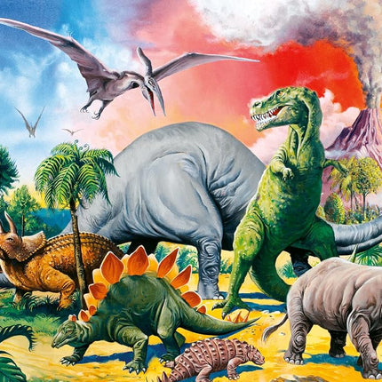 Ravensburger Children Puzzles Dinosaurs 2x150 Pc Puzzle - Ages 7+