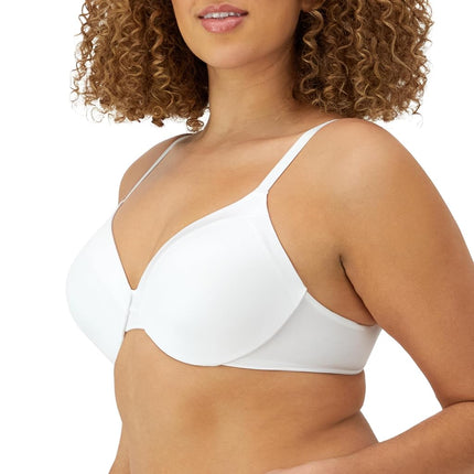 Maidenform Women's Comfort Devotion - Bra Extra Coverage, White, 34DD UK