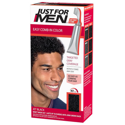 Just For Men AutoStop Men's Hair Color, Jet Black