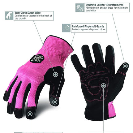Ironclad TCX-25-XL Tuff-Chix Evolution Work Gloves, X-Large (1 Pair)