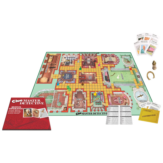 Winning Moves Master Detective Edition Board Game, Multi-Coloured: 10 Players, Ages 9+