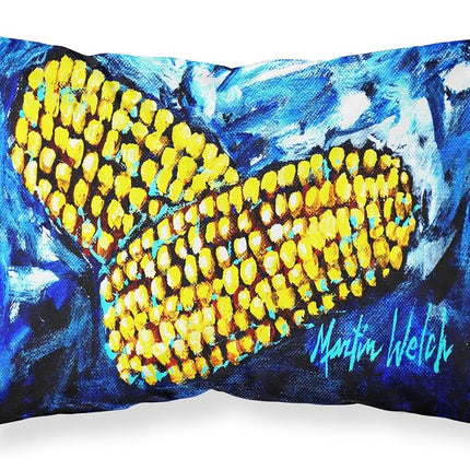 Caroline's Treasures MW1235PILLOWCASE Two Corn Please Fabric Standard Pillowcase, Standard, Multicolor