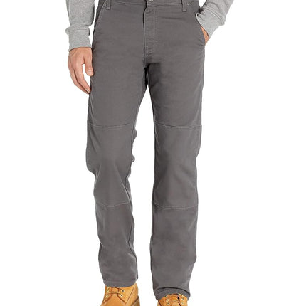 Dickies Men's Tough Max Duck Double Knee Pant, Stonewash Slate, 38W x 34L