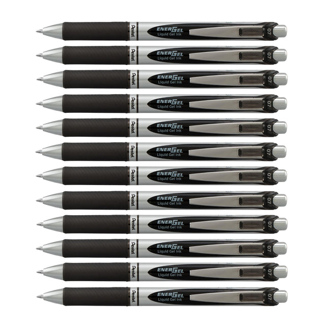 Pentel Energel Deluxe Black � Ballpoint Pens (Blac