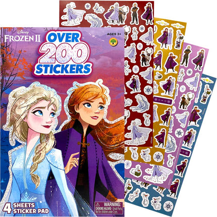 Disney Frozen 2 Elsa and Anna Sticker Book Over 20