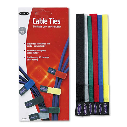Belkin Cable Clips, 6 Pack
