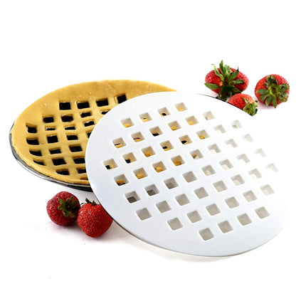 Norpro 3258 Lattice Pie Top Cutter, 10-Inch, White