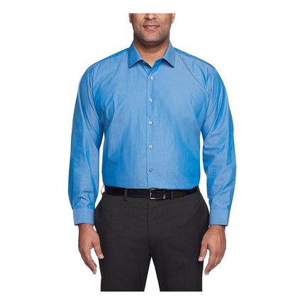 UNLISTED Men's Dress Shirt Big and Tall Solid, Haz