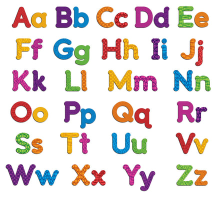 Recursos de aprendizaje Letras magnéticas mayúsculas y minúsculas (juego de 82)