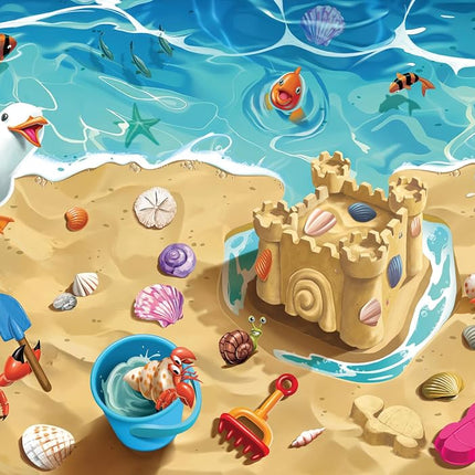 Ravensburger Children Puzzles Fun at the Beach - Ages 3+