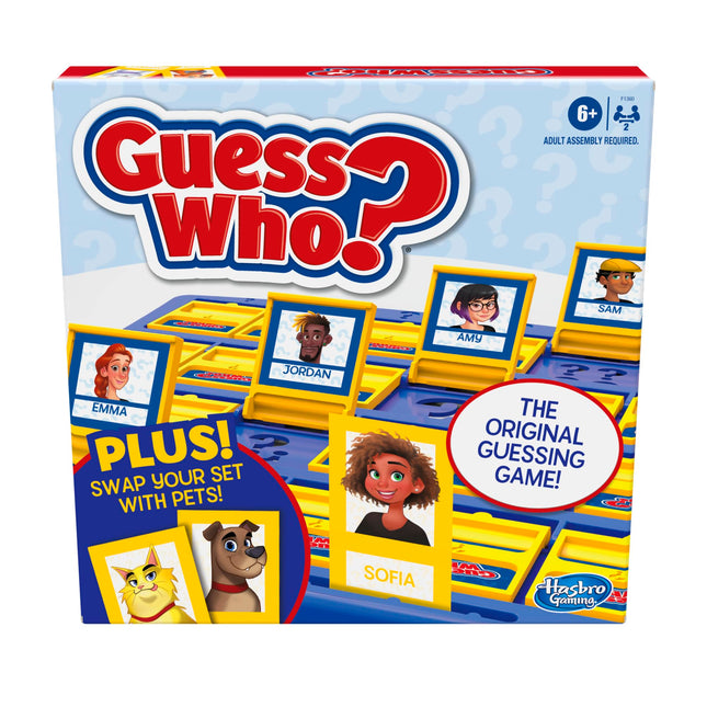 Hasbro Gaming Guess Who? Board Game with People an