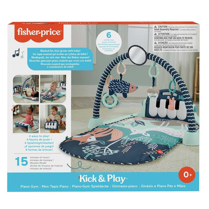 Fisher-Price Kick & Play Piano Gym, Navy Fawn