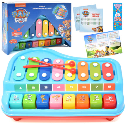 Paw Patrol 2 in 1 Baby Piano Xylophone Toy for Kid