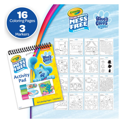 Crayola Color Wonder Bundle, Mess Free Coloring Pads & Markers, 3 Pack