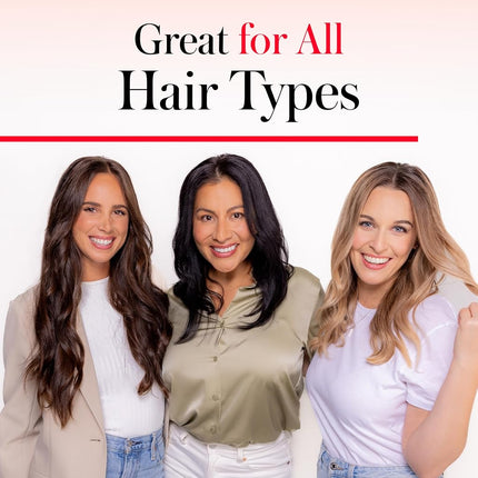 REVLON SmoothStay Coconut Oil Infused Hair Curling Iron - Barrel Curling Iron 1 ½ Inch for Loose Curls, Shinier, Visibly Smoother Hair (1 ½ in)