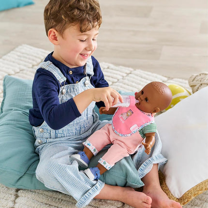 Corolle Mon Grand Poupon Bib and Magic Bottle for All 36-42 cm Baby Dolls, from 2 Years