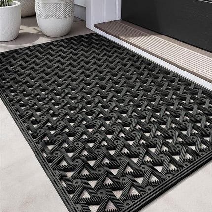 DEXI Front Door Mat, Non Slip Doormat Outside, 60 