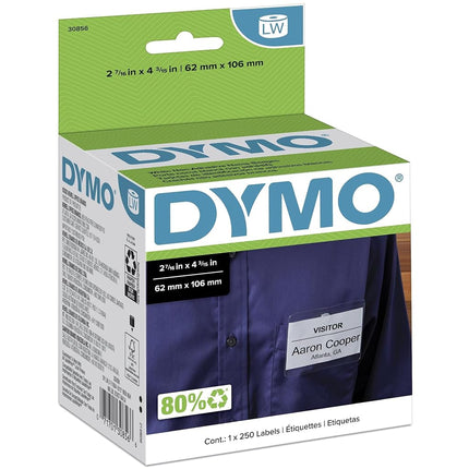 Dymo 30856 – Badges/Badge Holders (White)
